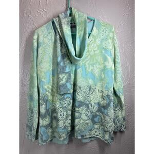 Sigrid Olsen Collection Womens With‎ Liner Scarf Classic Timeless Size XL Approx